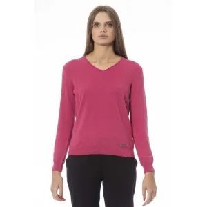 Baldinini Trend Fuchsia Cashmere Women Sweater