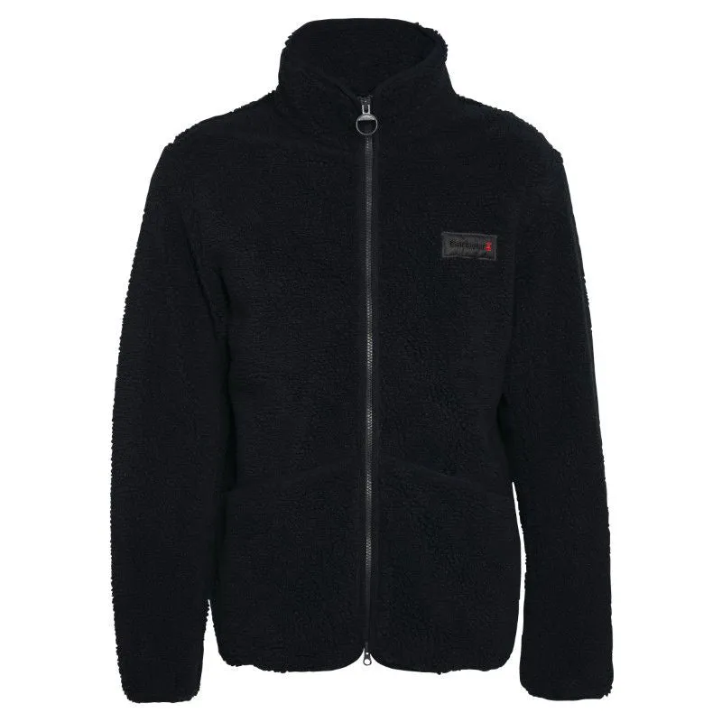 Barbour Dale Mens Fleece Jacket - Black Carbon