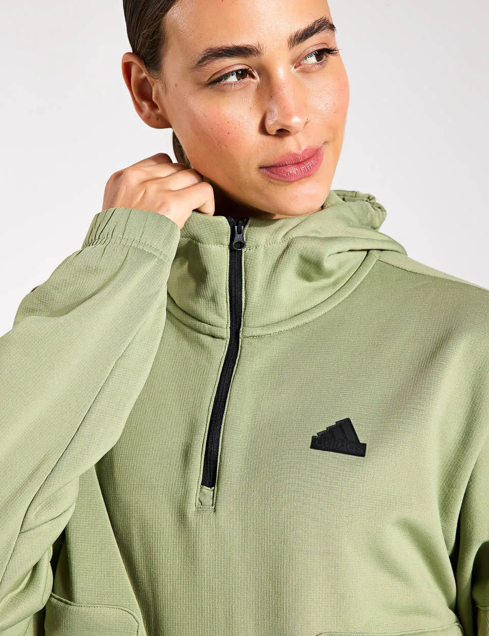 City Escape Fleece Hoodie - Tent Green