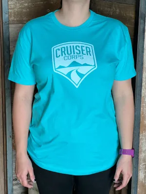 Cruiser Corps Shirt - Teal - FJ40, FJ45, FJ55, FJ60, FJ62, FJ80, FJ Cruiser, BJ 1958-2021