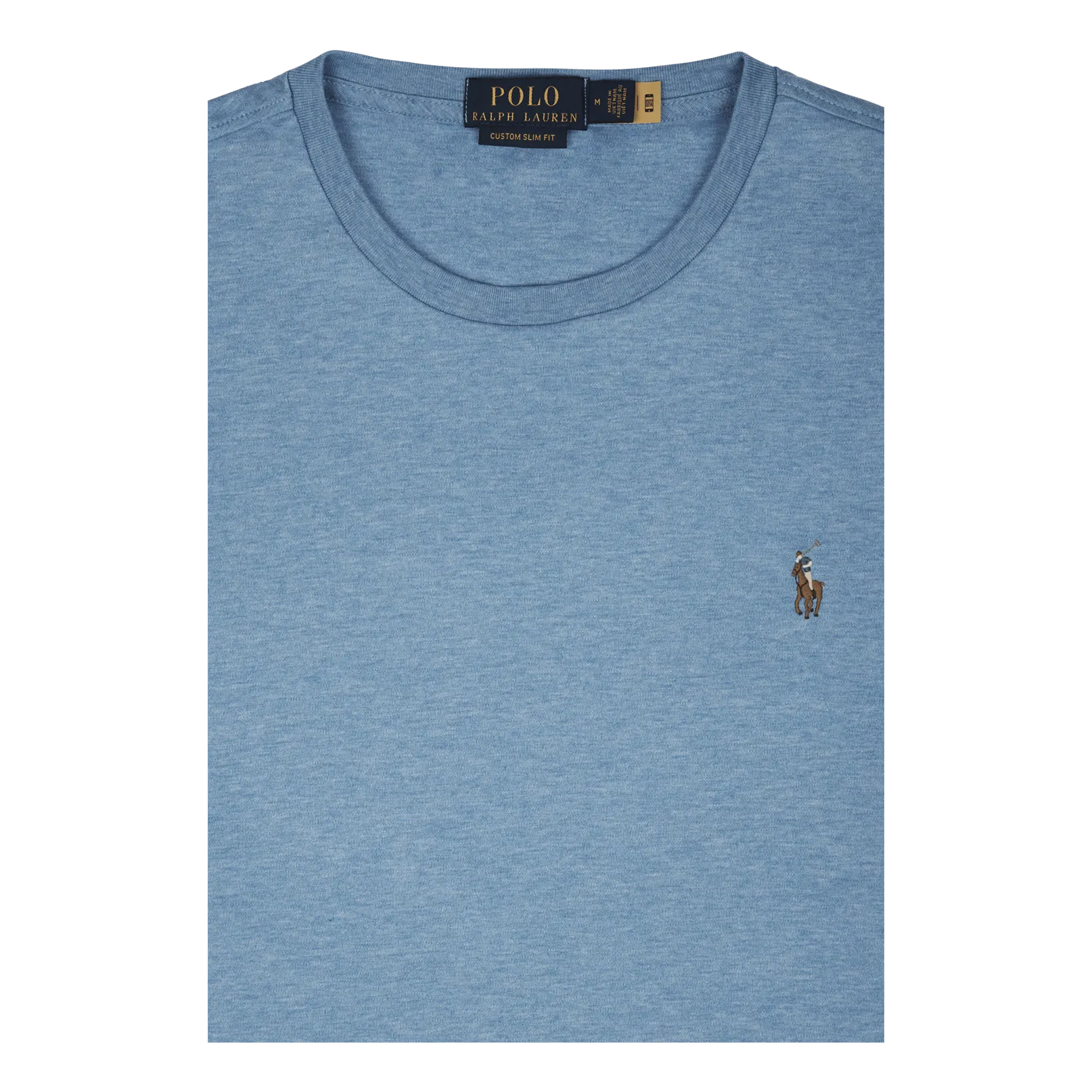 Custom Slim Fit Soft Cotton T-Shirt Soft Royal Heather