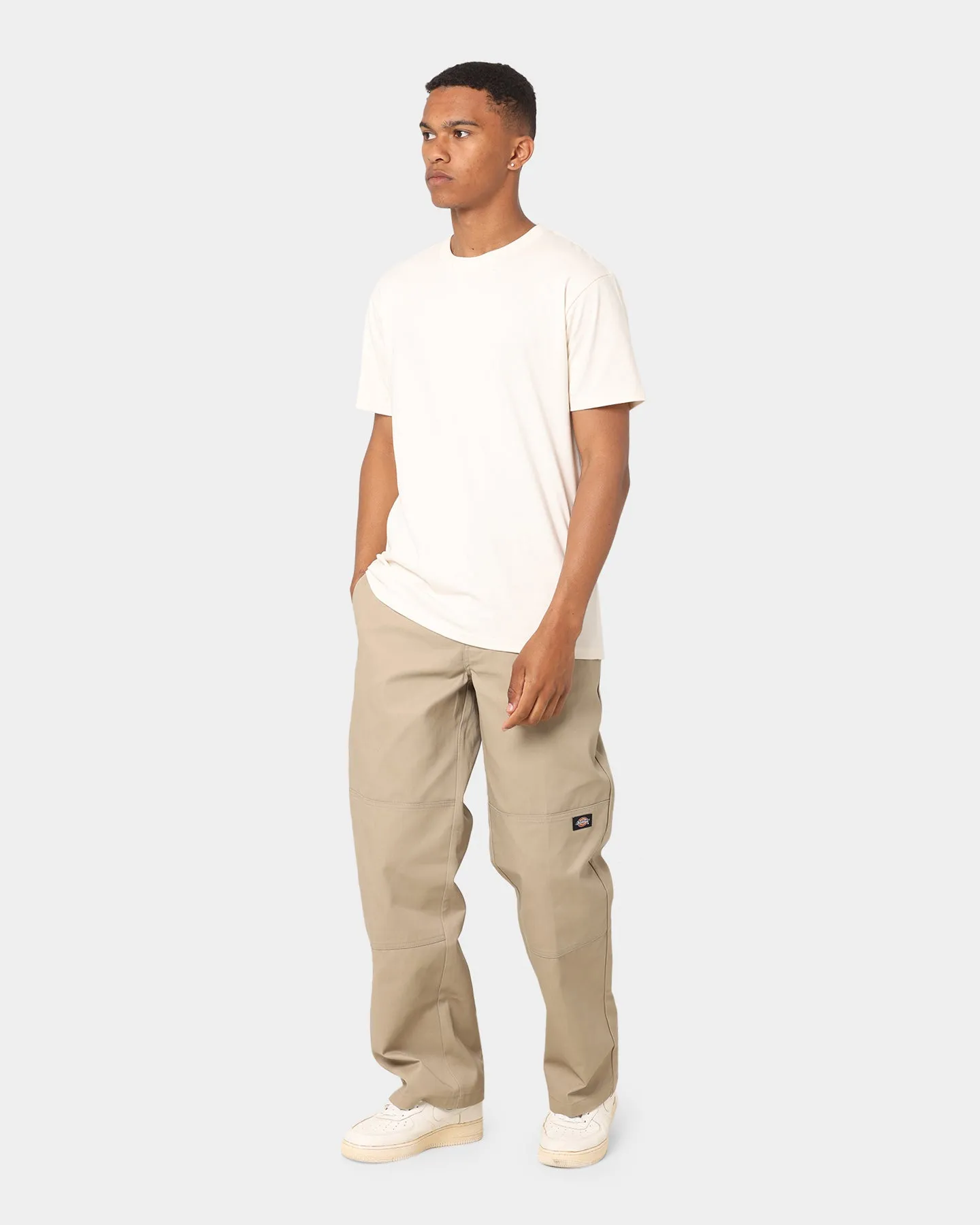 Dickies Loose Double Knee Work Pants Khaki