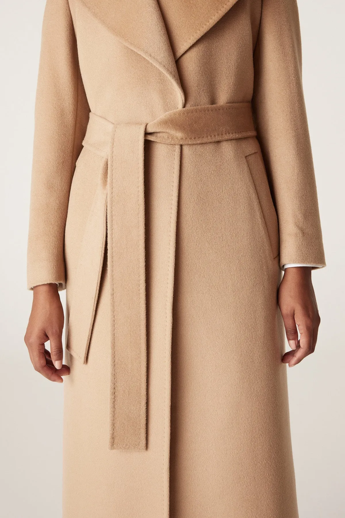 Evans Wool Coat - Camel