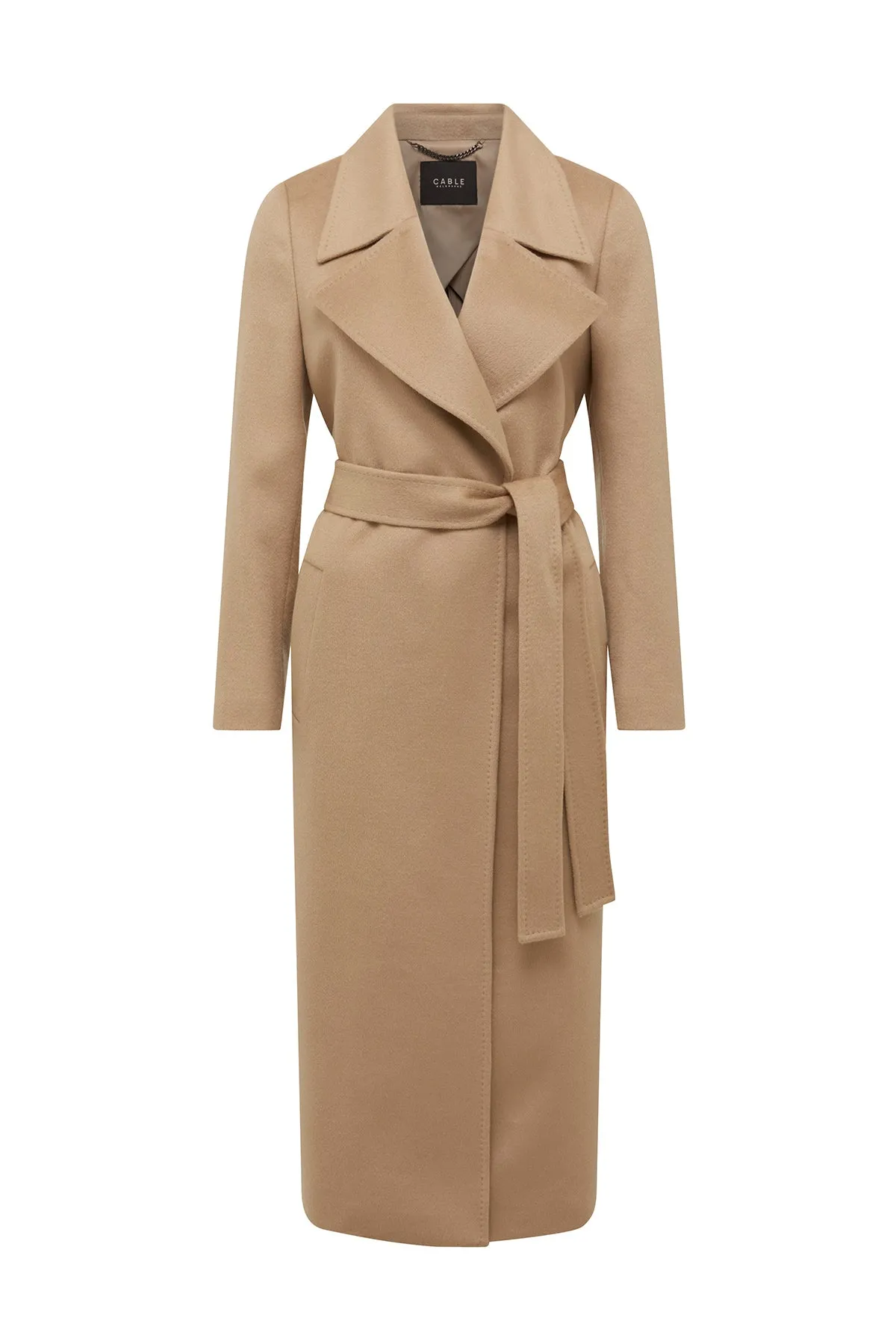 Evans Wool Coat - Camel