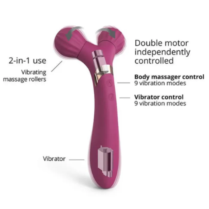 Fireball Forked Massager