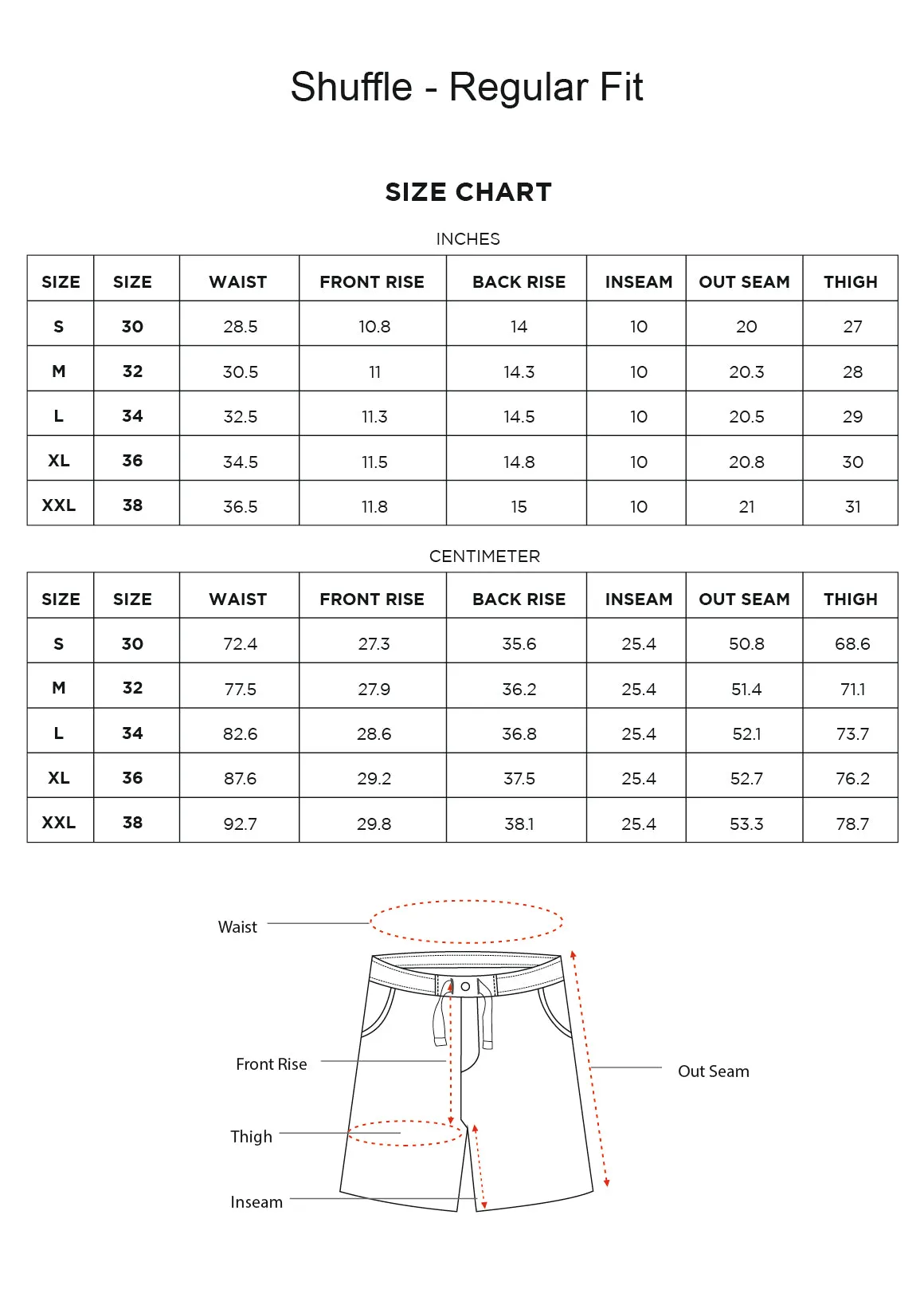 Flexible Breezy Shorts - Shuffle