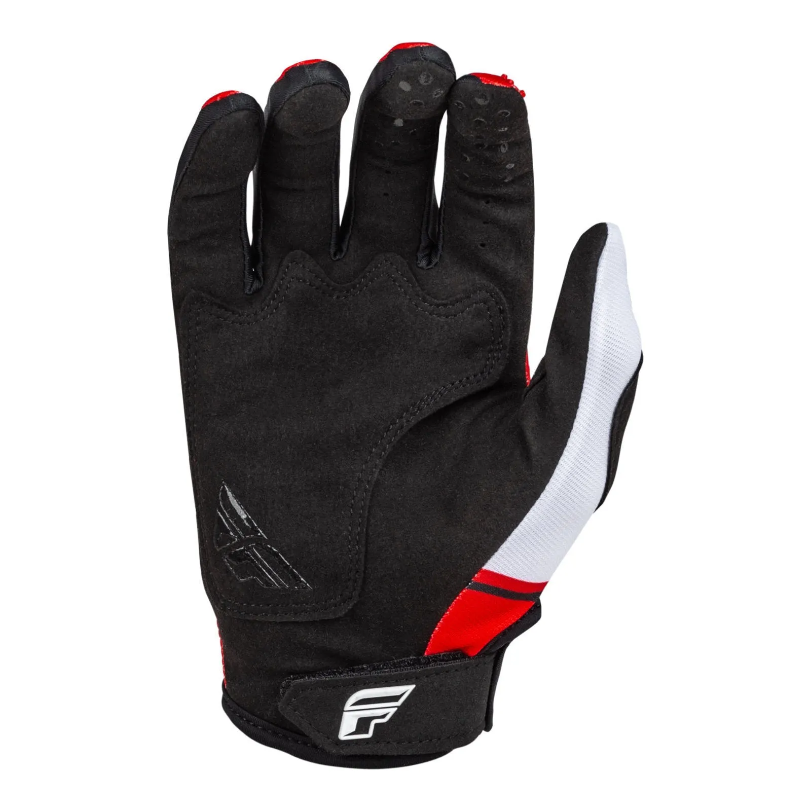 Fly Racing 2024 Youth Kinetic Prix Gloves - Red / White / Grey