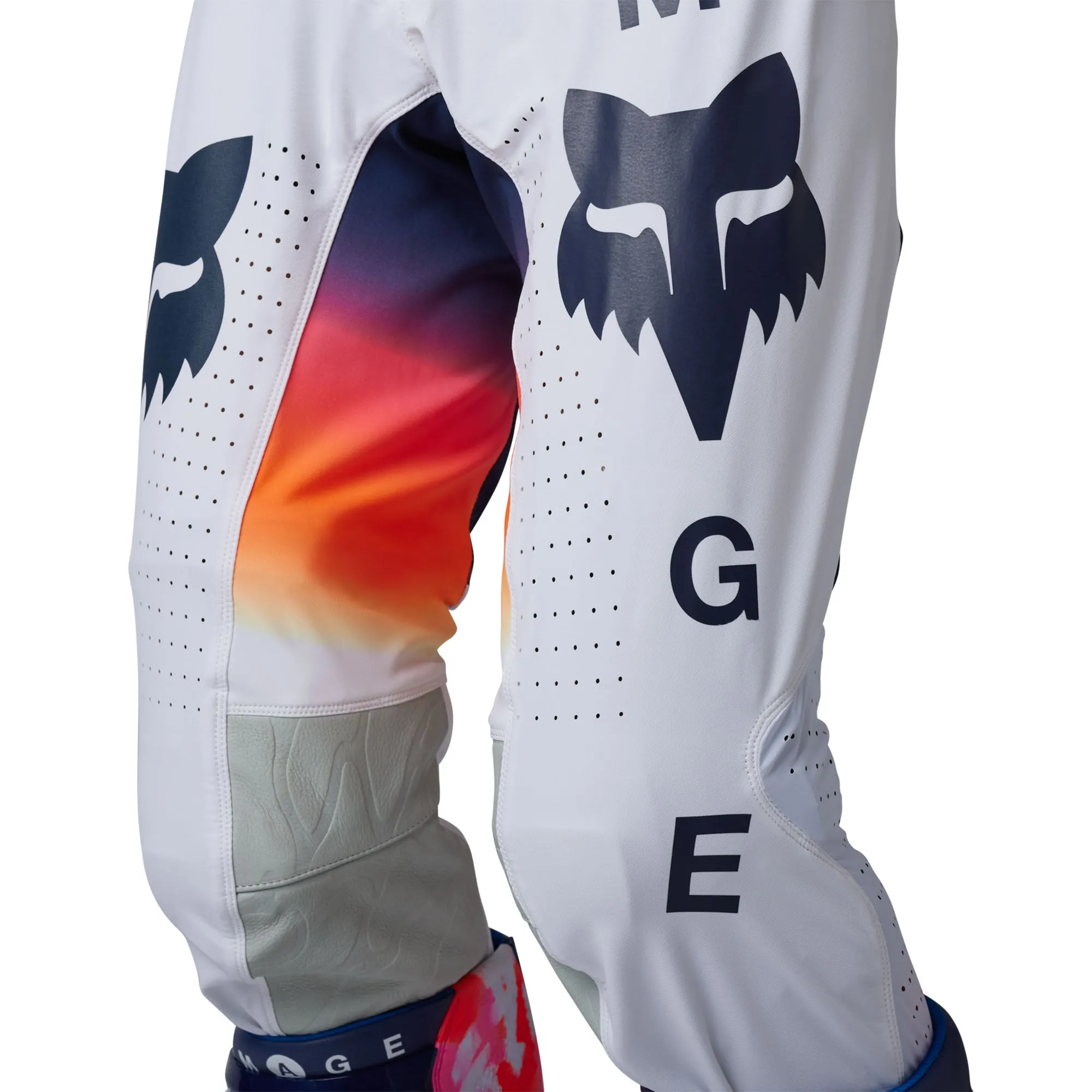 Fox Racing  Flexair RYVR Limited Edition Pants Abrasion-Resistant White Navy