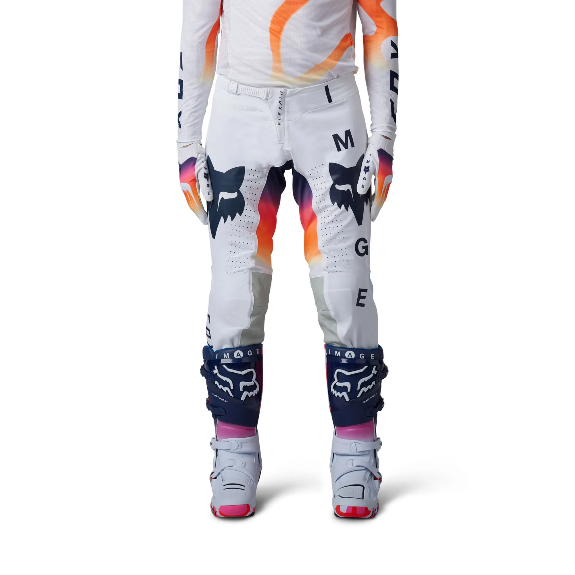 Fox Racing  Flexair RYVR Limited Edition Pants Abrasion-Resistant White Navy