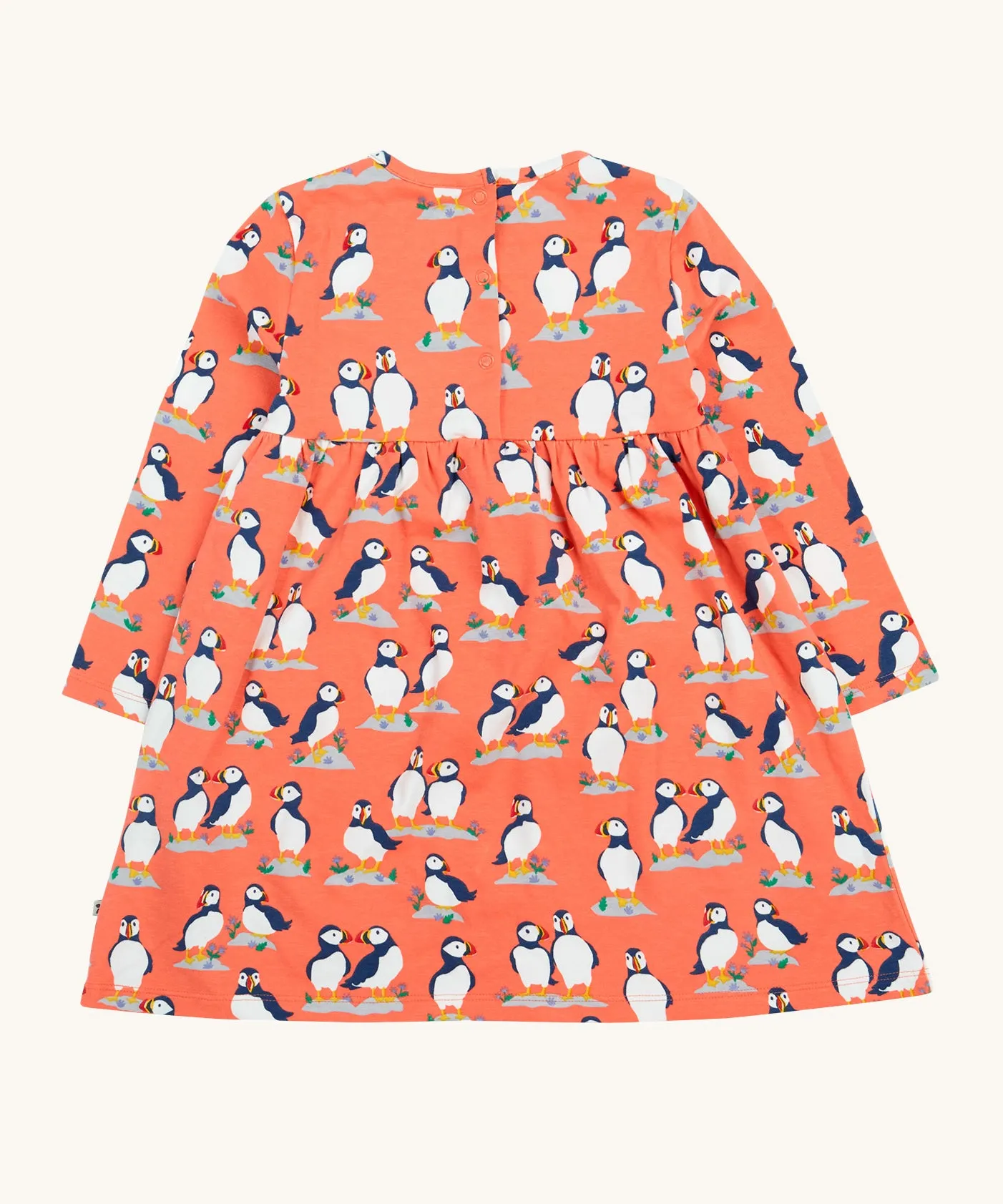 Frugi Dee Dress - Puffin Pals