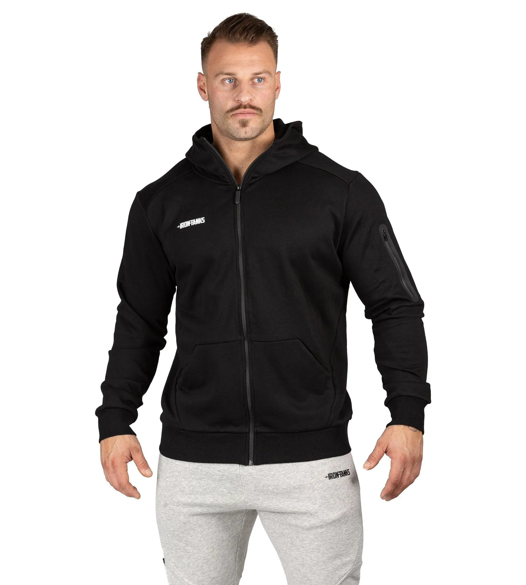 Fusion Zipper Hoodie II - Flux Black