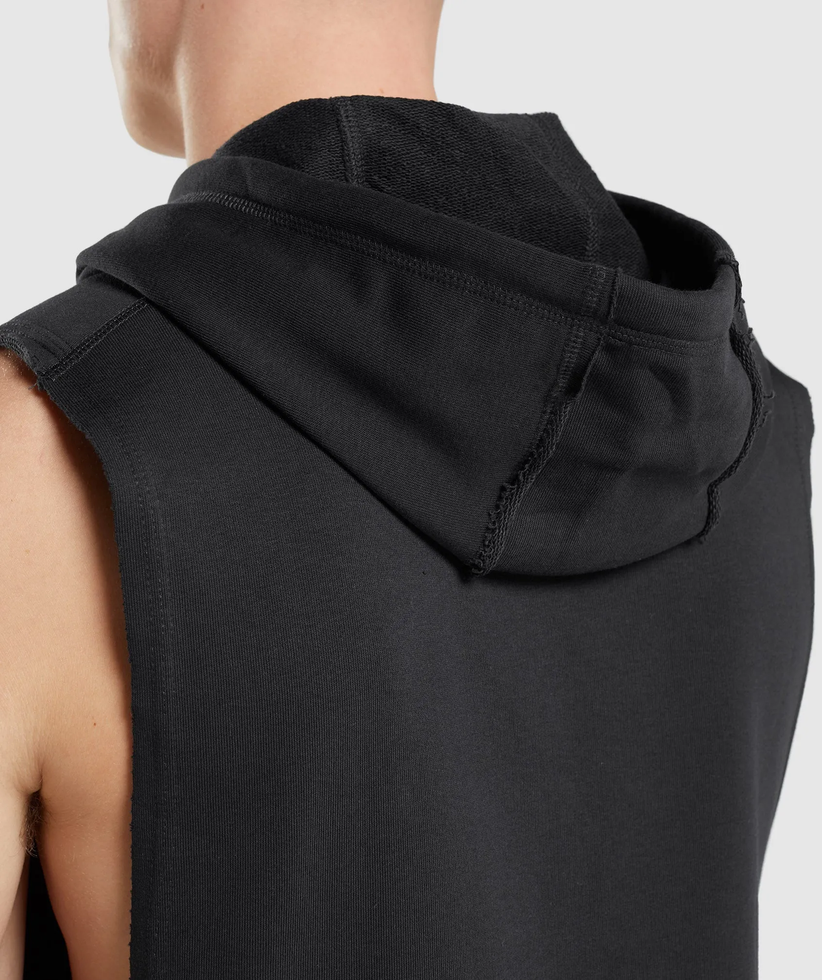 Gymshark Legacy Drop Arm Hoodie - Black