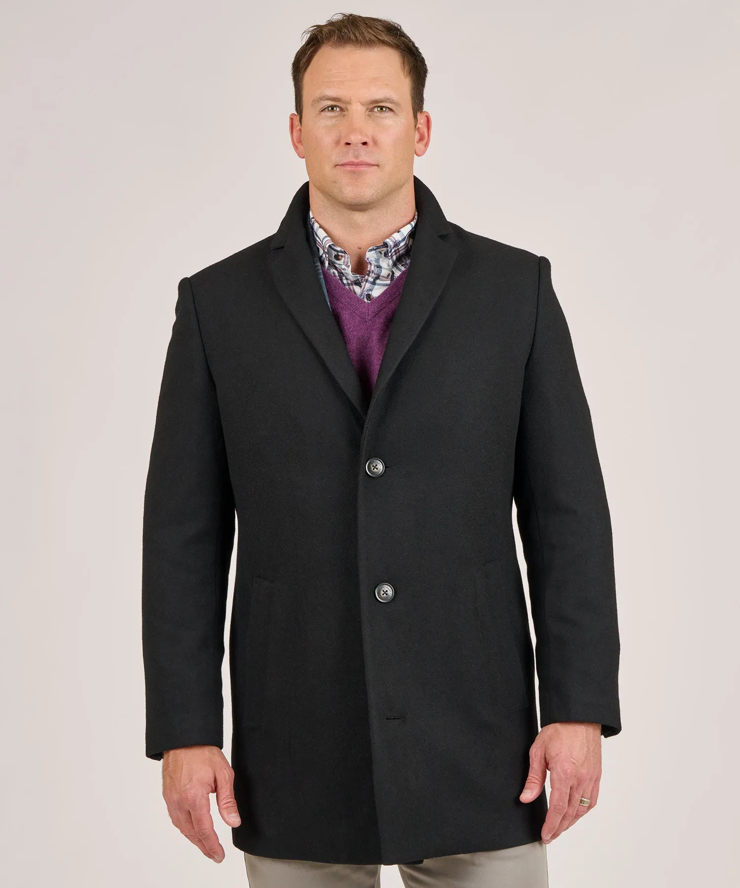 Hart Schaffner Marx Modern Overcoat