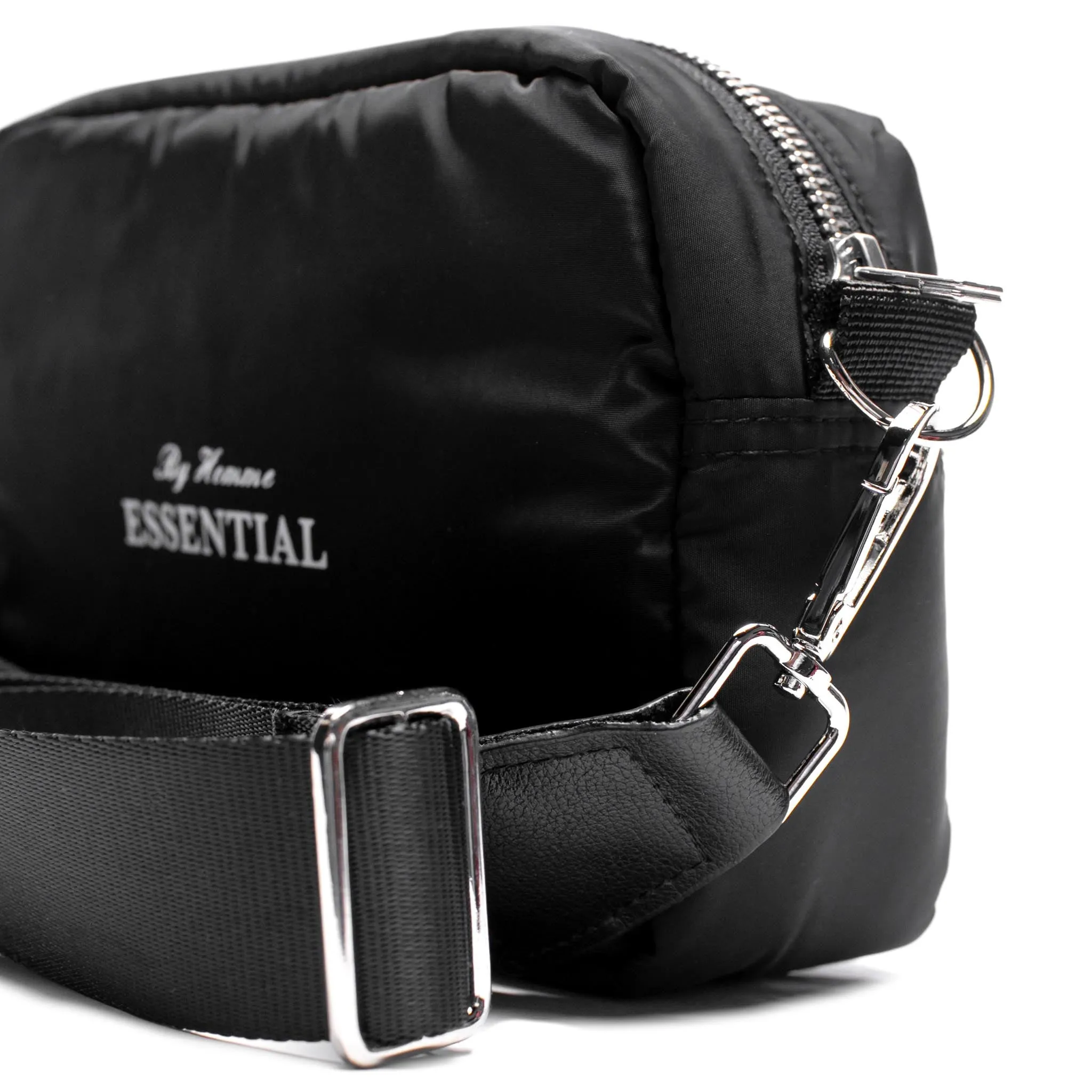 HOMME  'ESSENTIAL' By Homme Side Bag Black