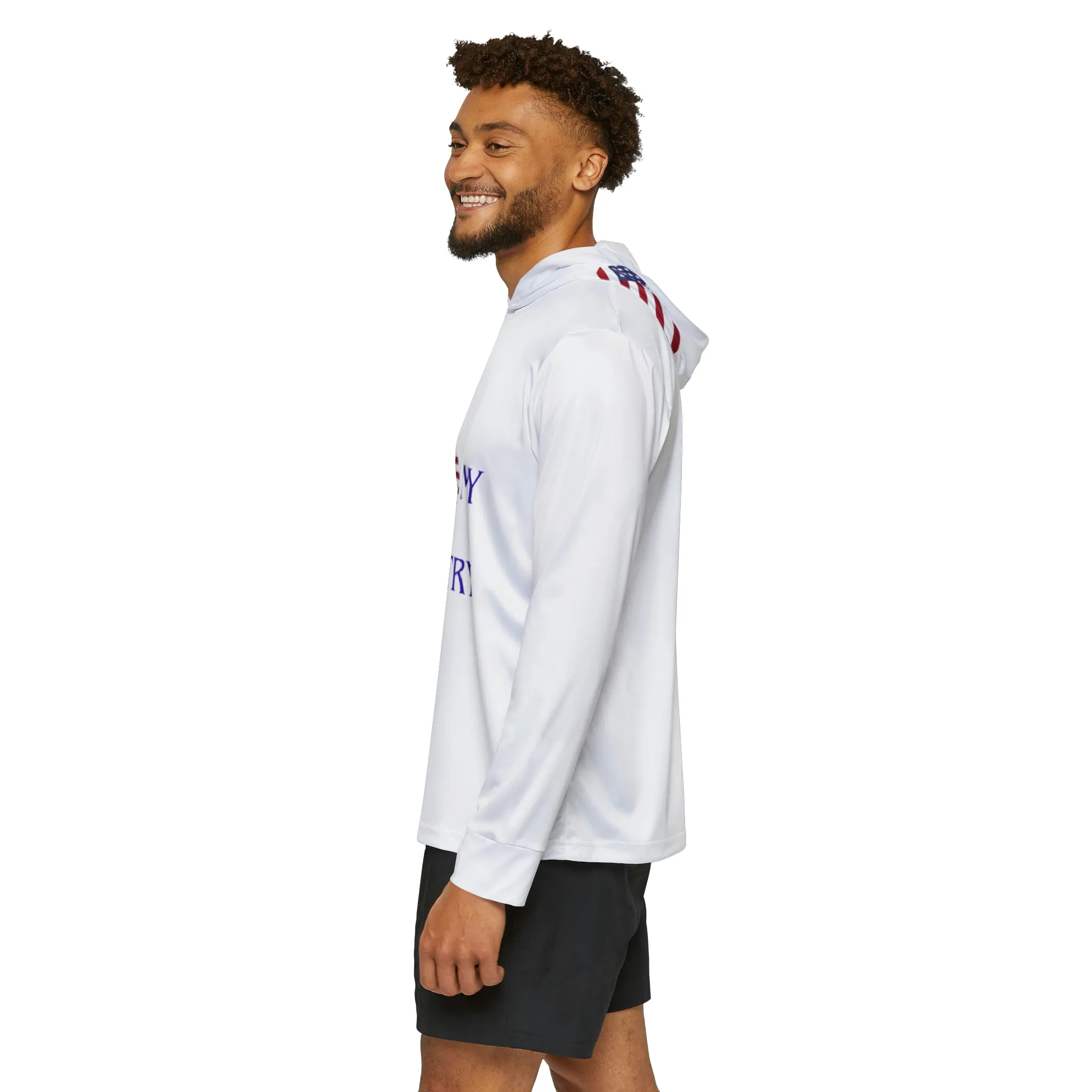 I love USA Men's Sports Warmup Hoodie (AOP)