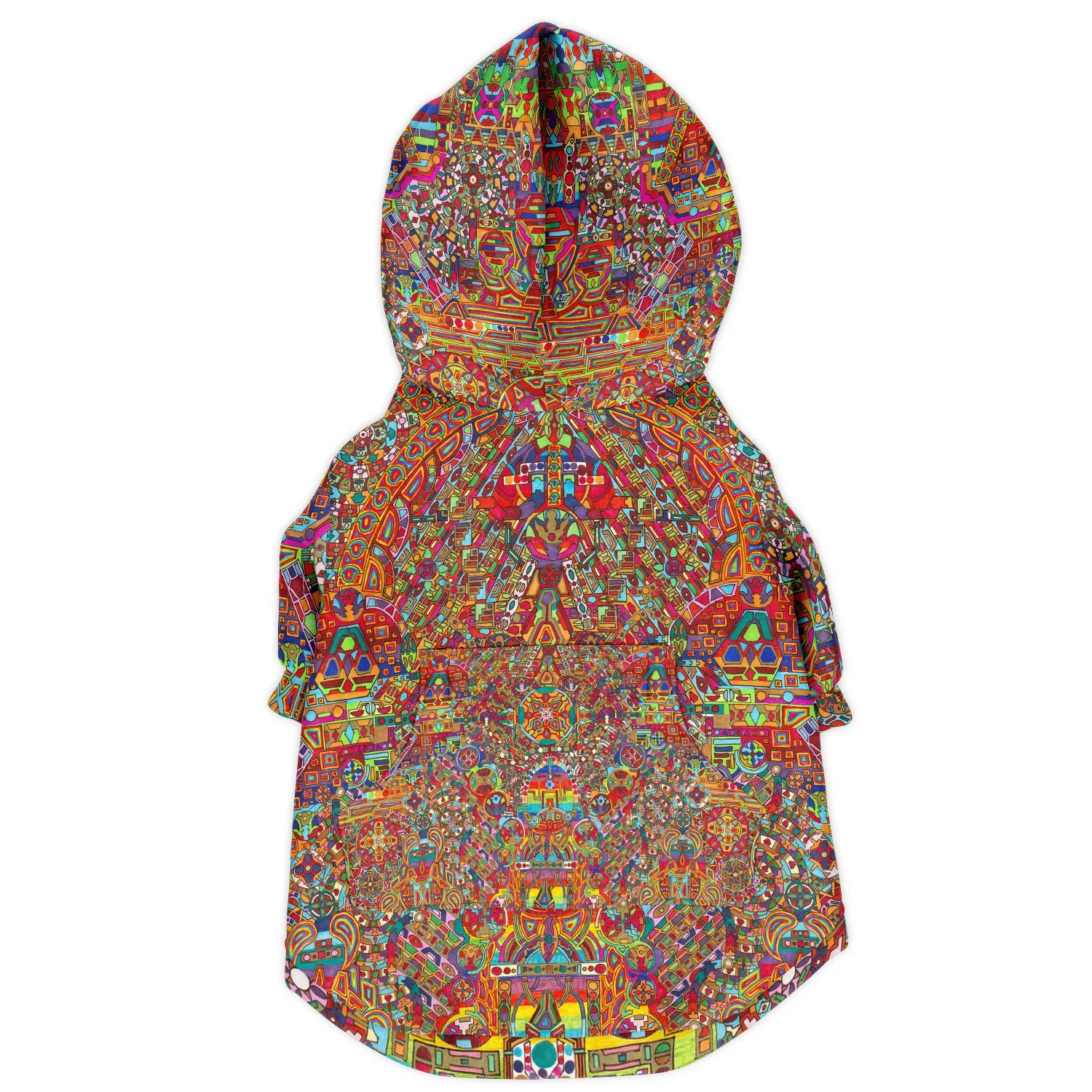 Infinite Mandala Dog Hoodie | Lachlan Wardlaw