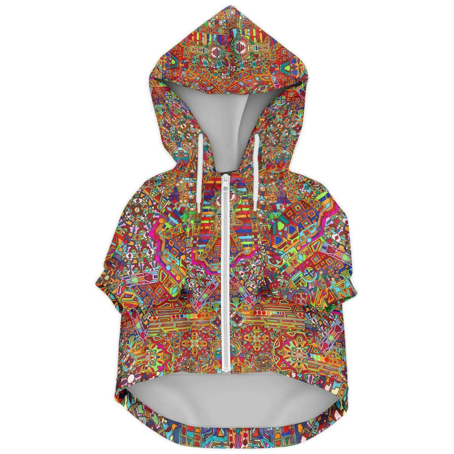 Infinite Mandala Dog Hoodie | Lachlan Wardlaw