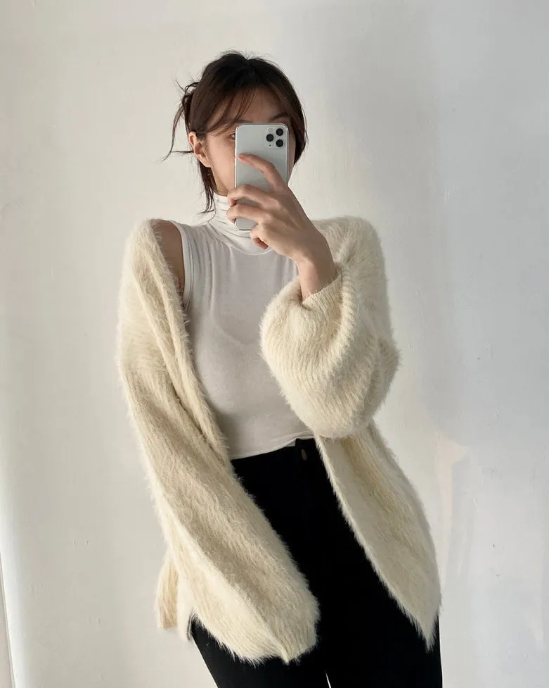 Isadora Fur Cardigan