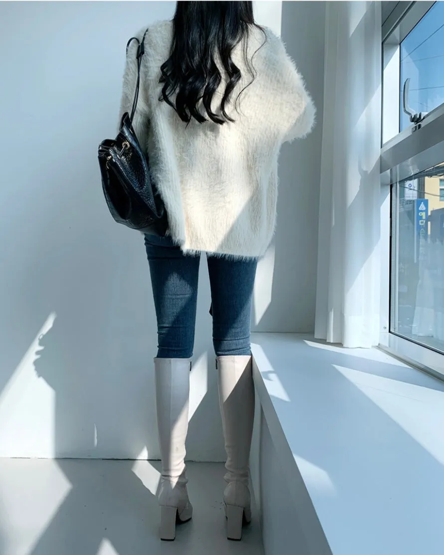 Isadora Fur Cardigan