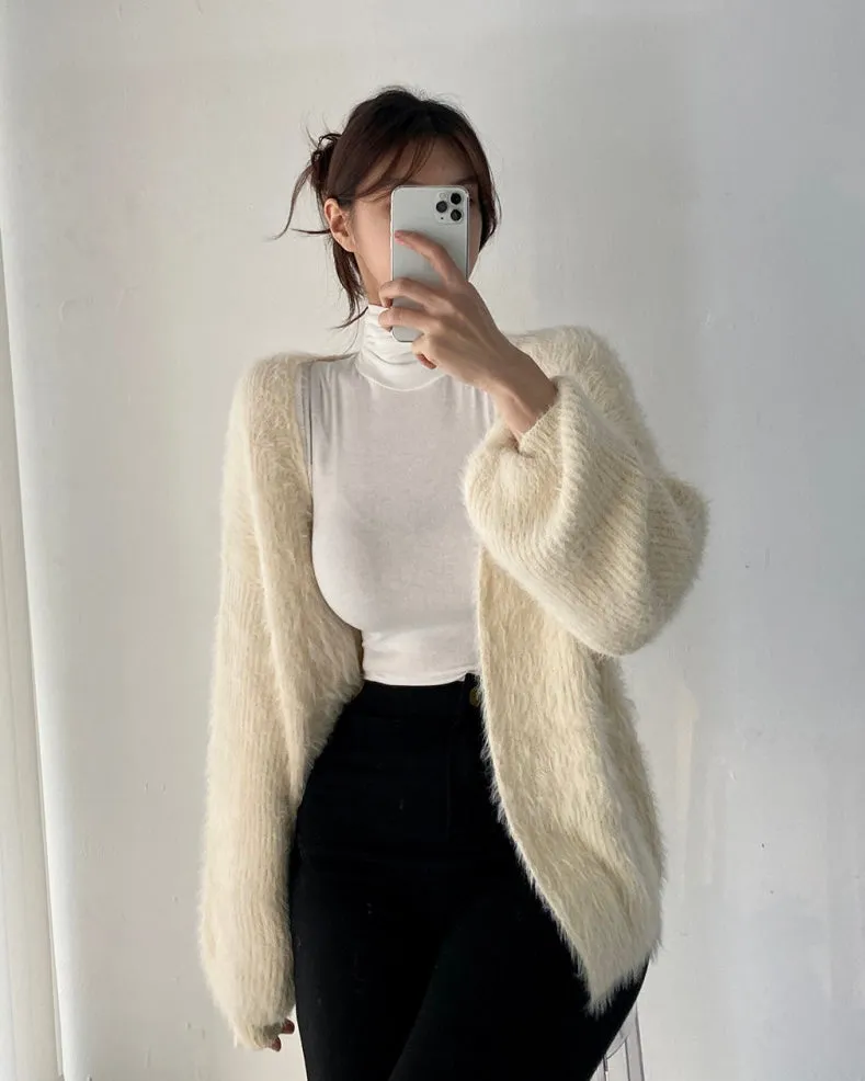 Isadora Fur Cardigan