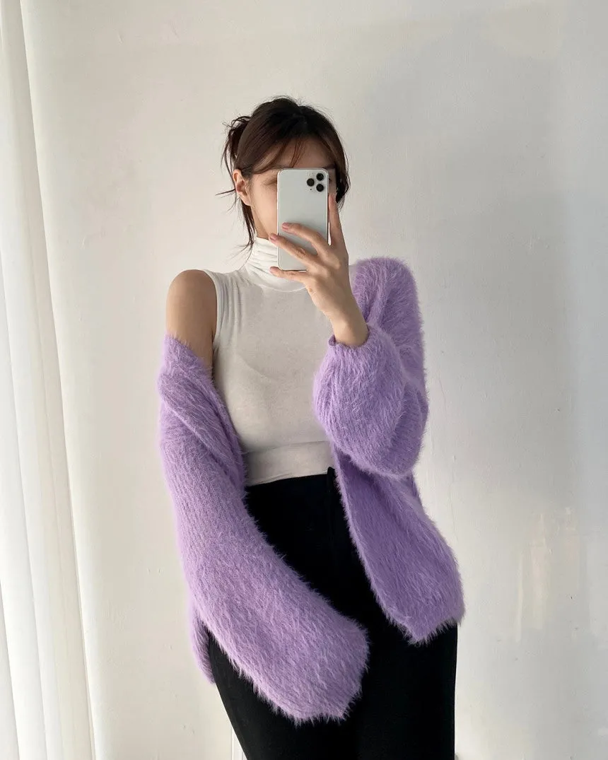 Isadora Fur Cardigan