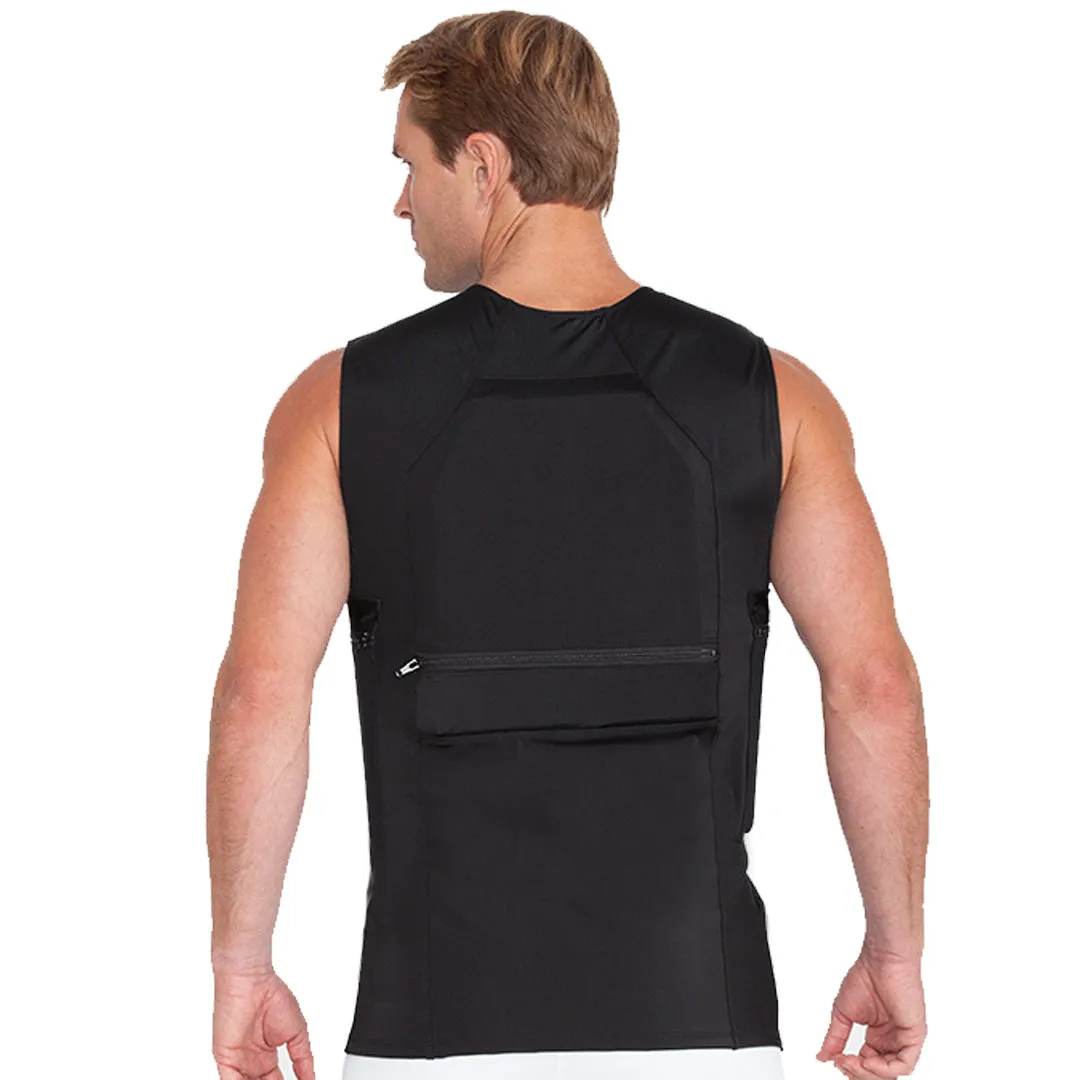 I.S.Pro Tactical Compression 4 Zip pocket Carrier Crew Tank 1CC02N1