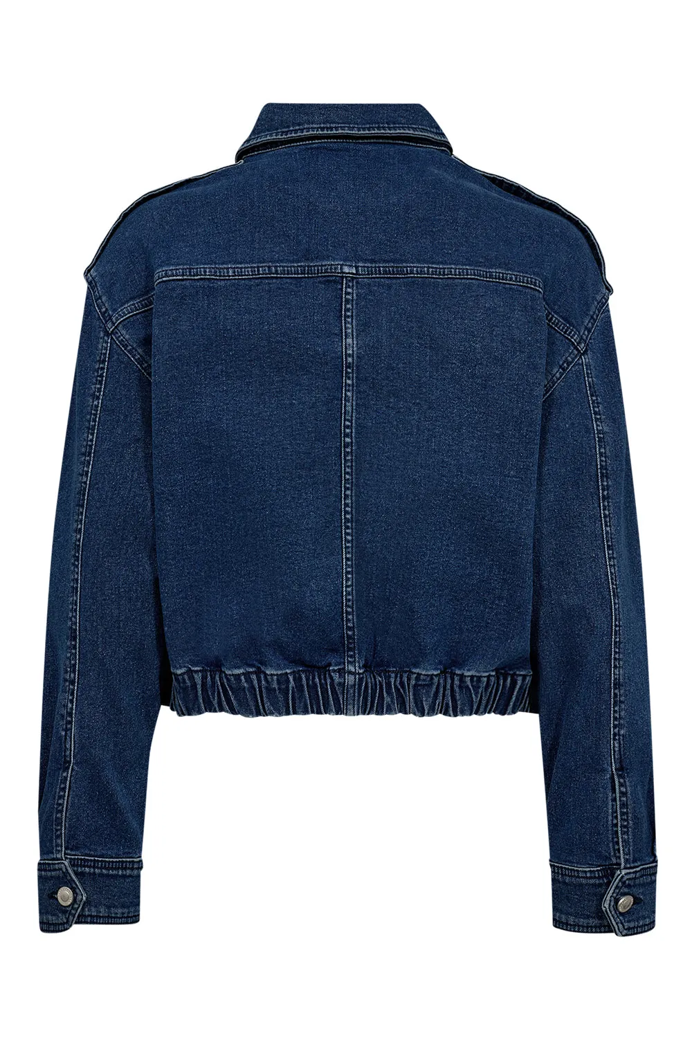 IVY-Tessa Cropped Jacket Wash Fabio