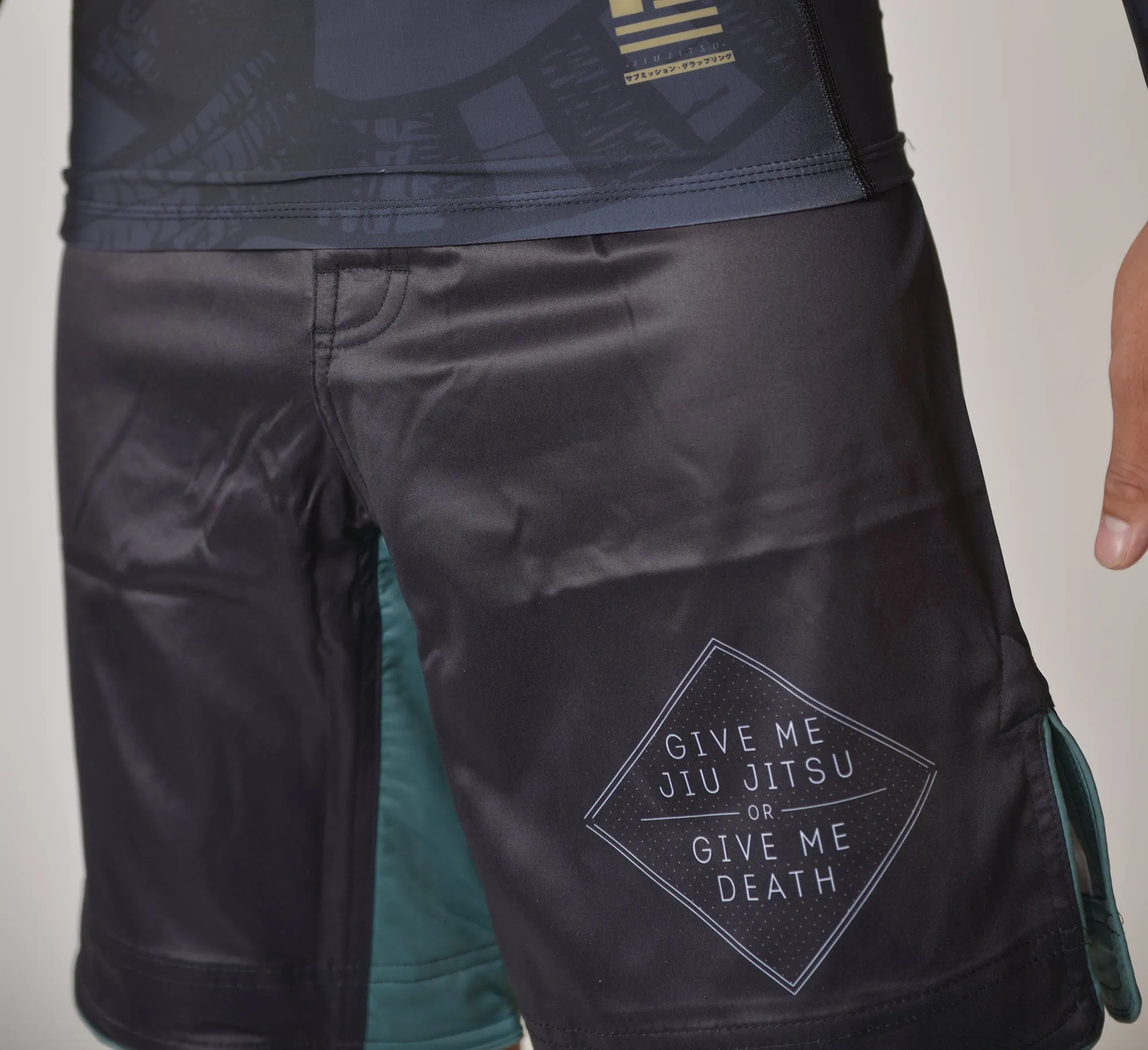 JIU JITSU OR DEATH Shorts (Regular Length)