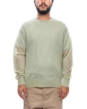 Kid Mohair Sheer Knit P/O Light Green