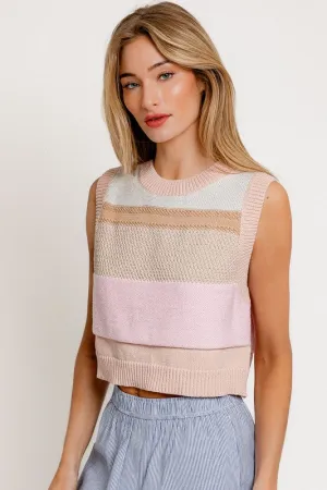 Kimmi Rae Striped Knit Top