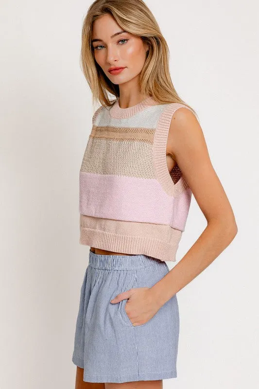 Kimmi Rae Striped Knit Top