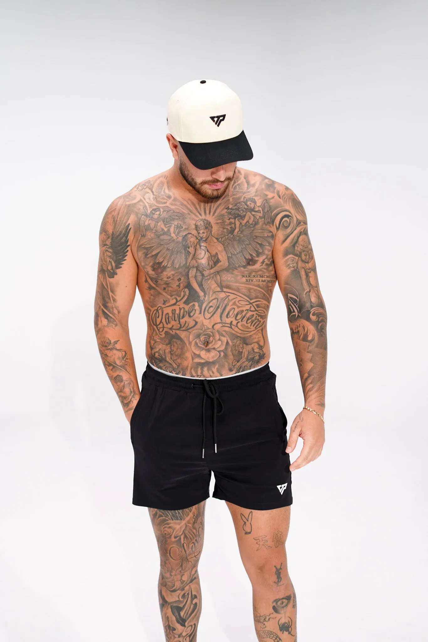 KTP PERFORMANCE SHORTS - BLACK