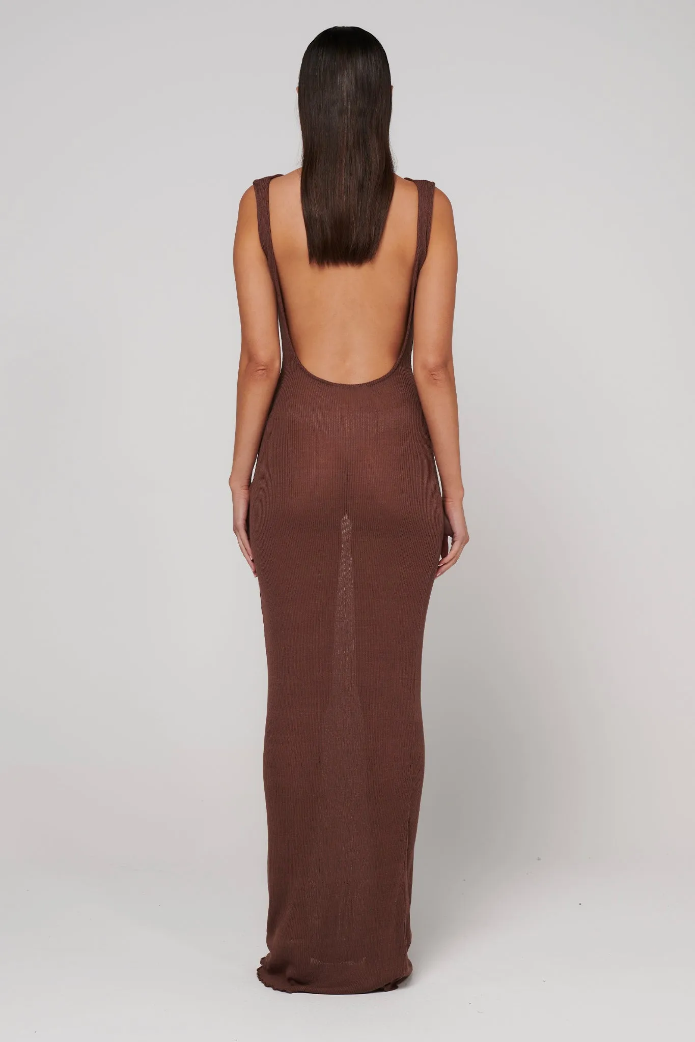 Kyra Maxi Dress - Bark