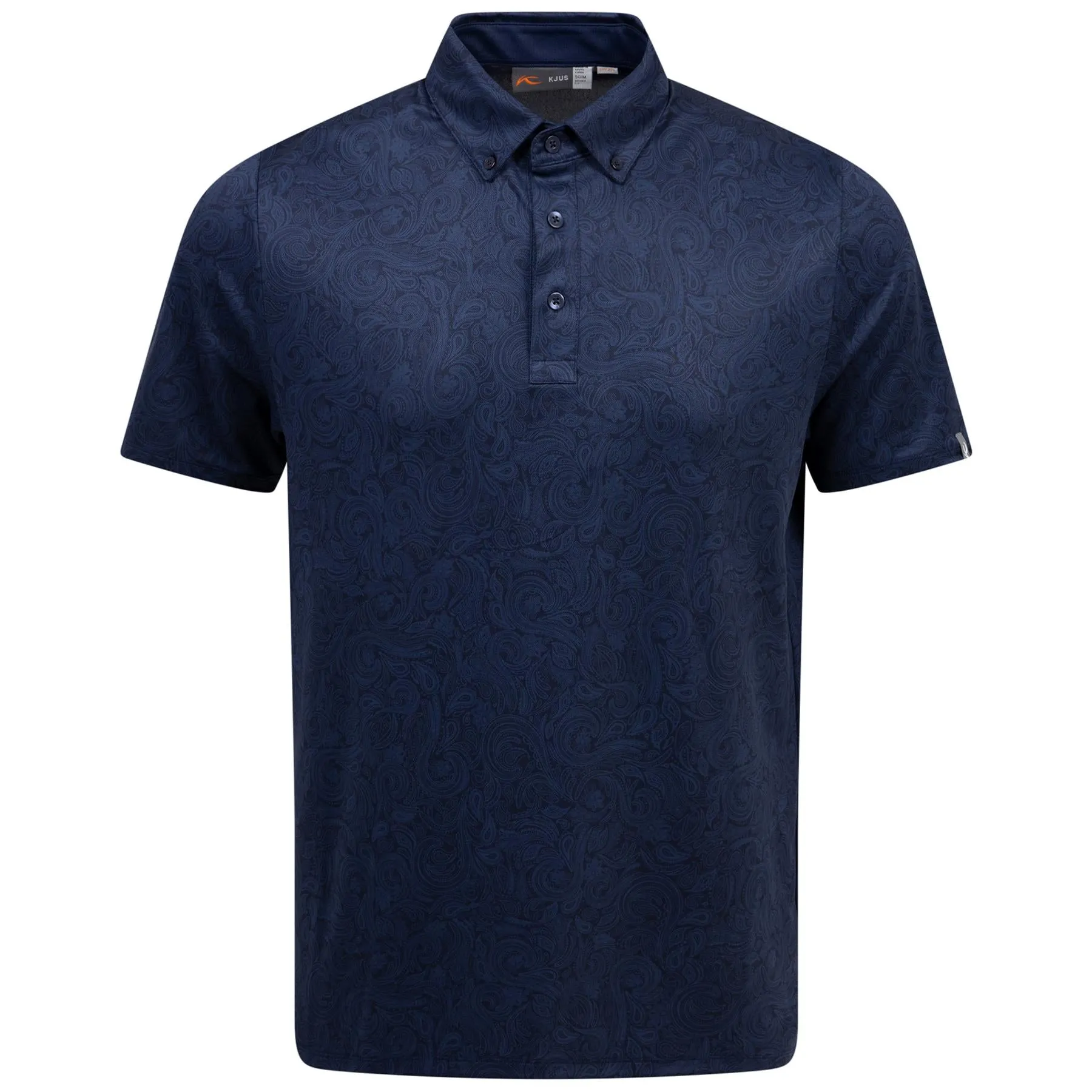 Lance Printed Polo Atlanta Blue - AW24