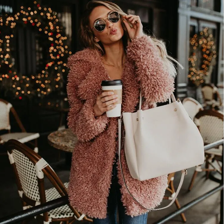 Long Women Europe Coat Trendy Hot Selling Outerwear