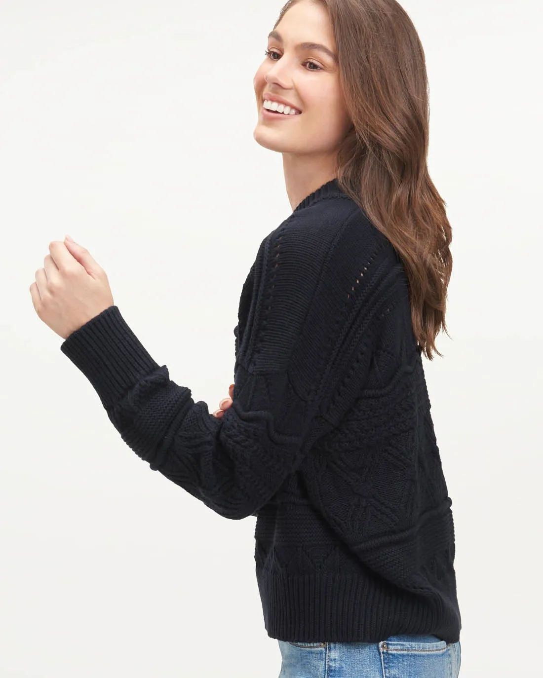 Lucy Cable Knit Sweater