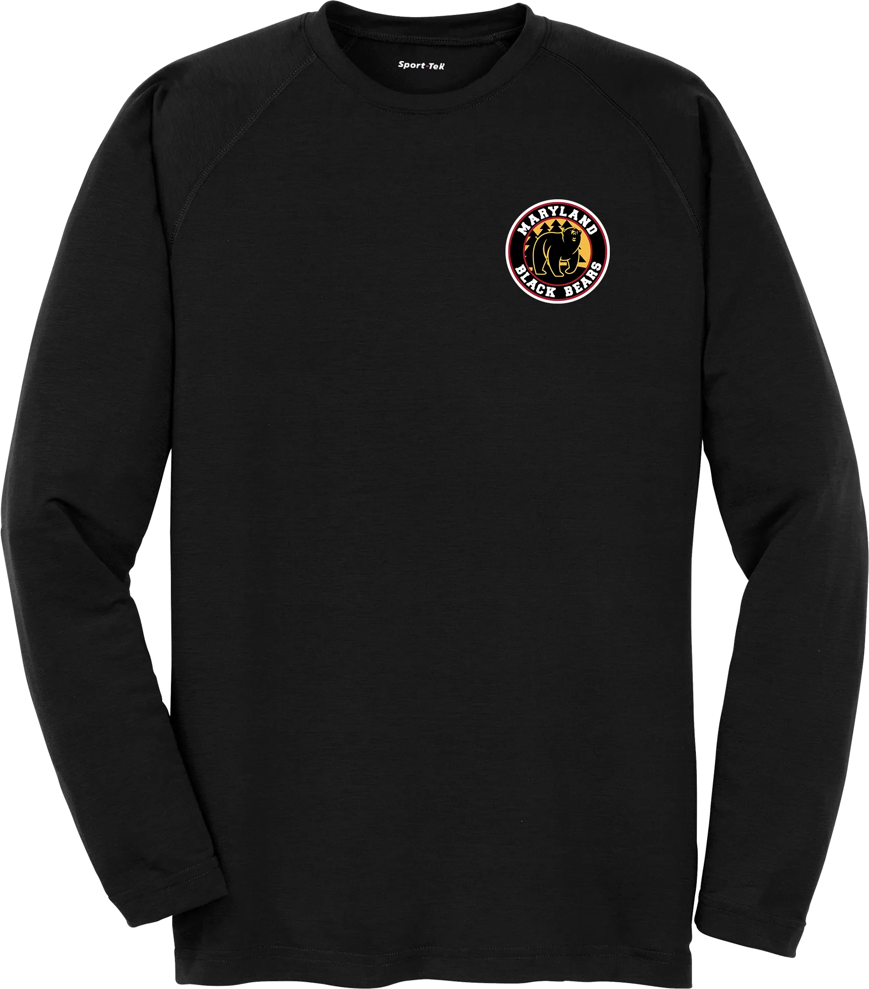 Maryland Black Bears Long Sleeve Ultimate Performance Crew