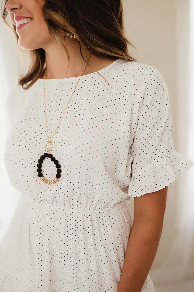 Mini Dot Dress