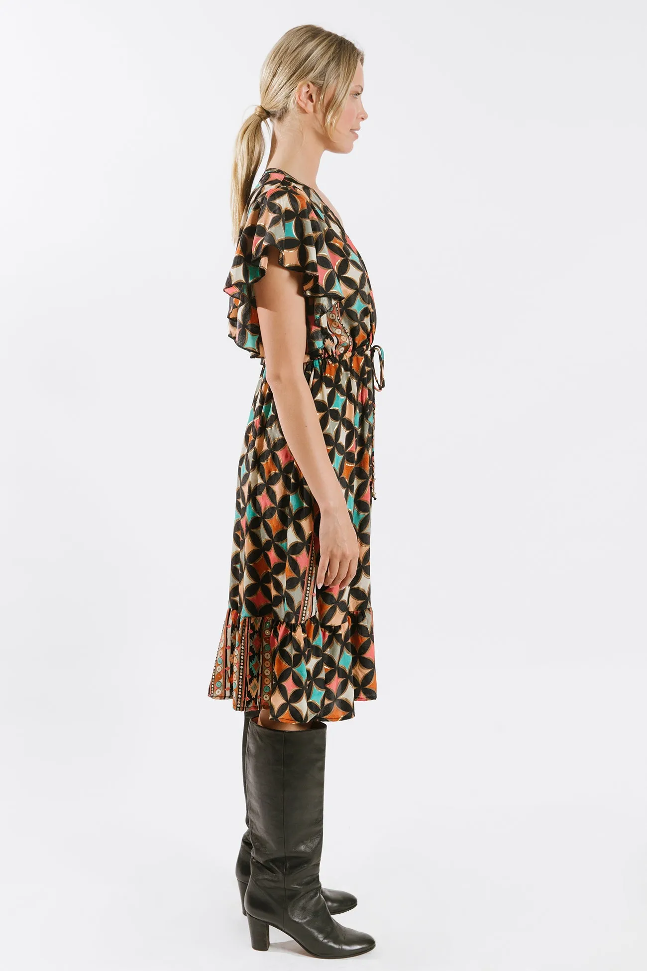 Nahar S/S Midi Dress