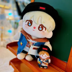 niannyyhouse 10cm 15cm 20cm 40cm Doll Clothes Explorer Sets Hat Vests Hoodie Pants Backpacks Plush Doll Accessories