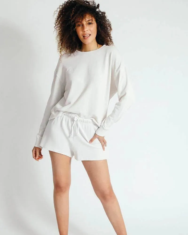 Perfect White Tee Layla Sweatshorts