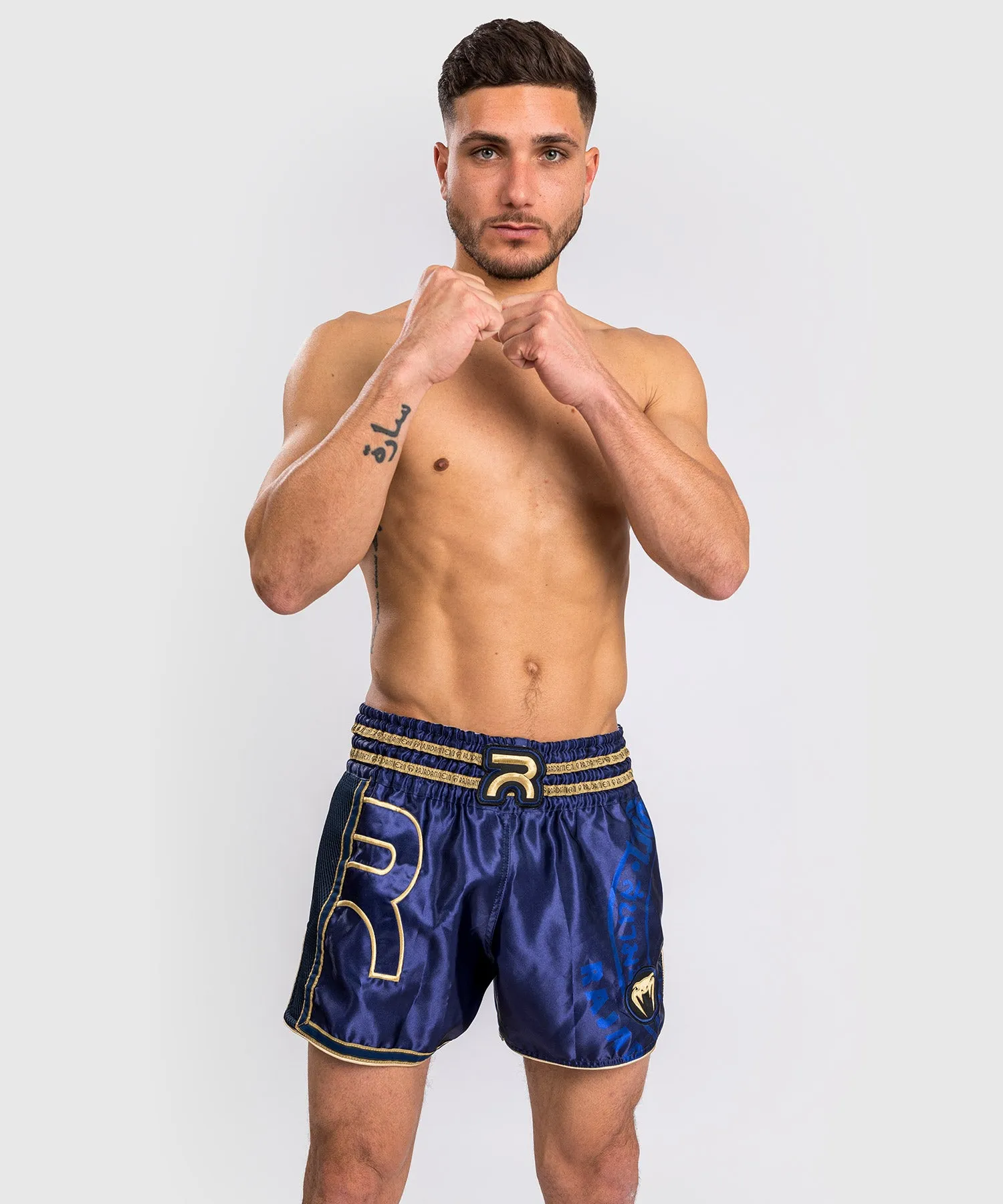 RAJADAMNERN x Venum Muay Thai Short - Navy Blue