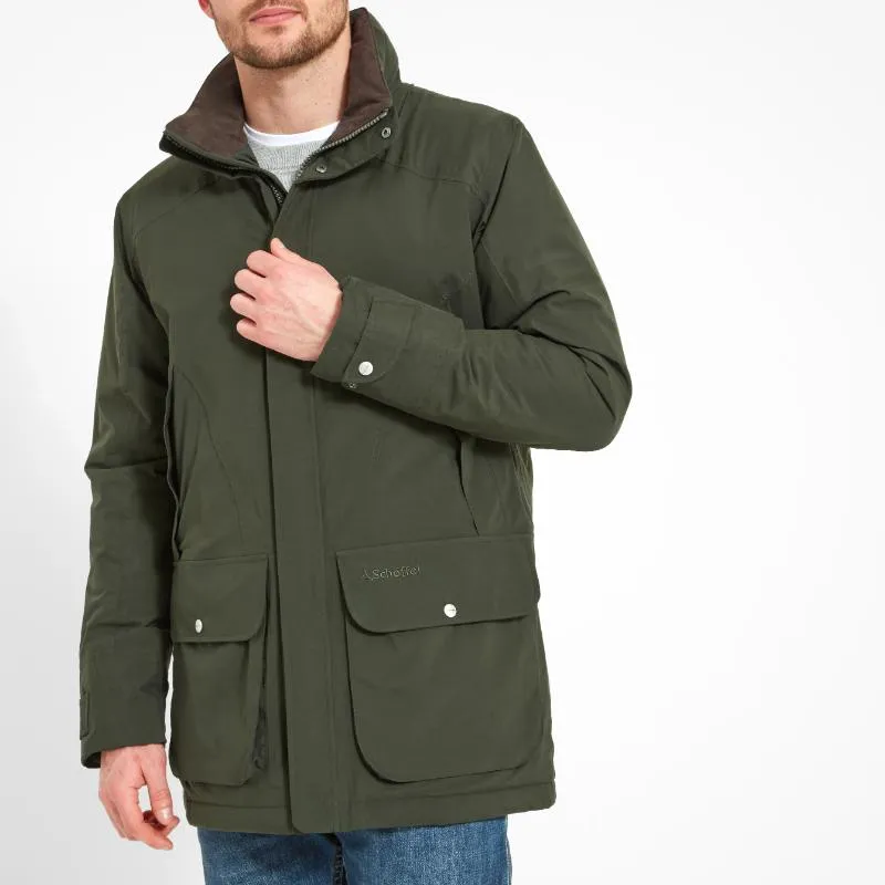 Schoffel Snipe II Mens Waterproof Coat - Forest