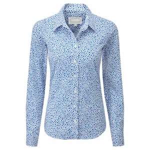 Schoffel Suffolk Ladies Cotton Shirt - Blue