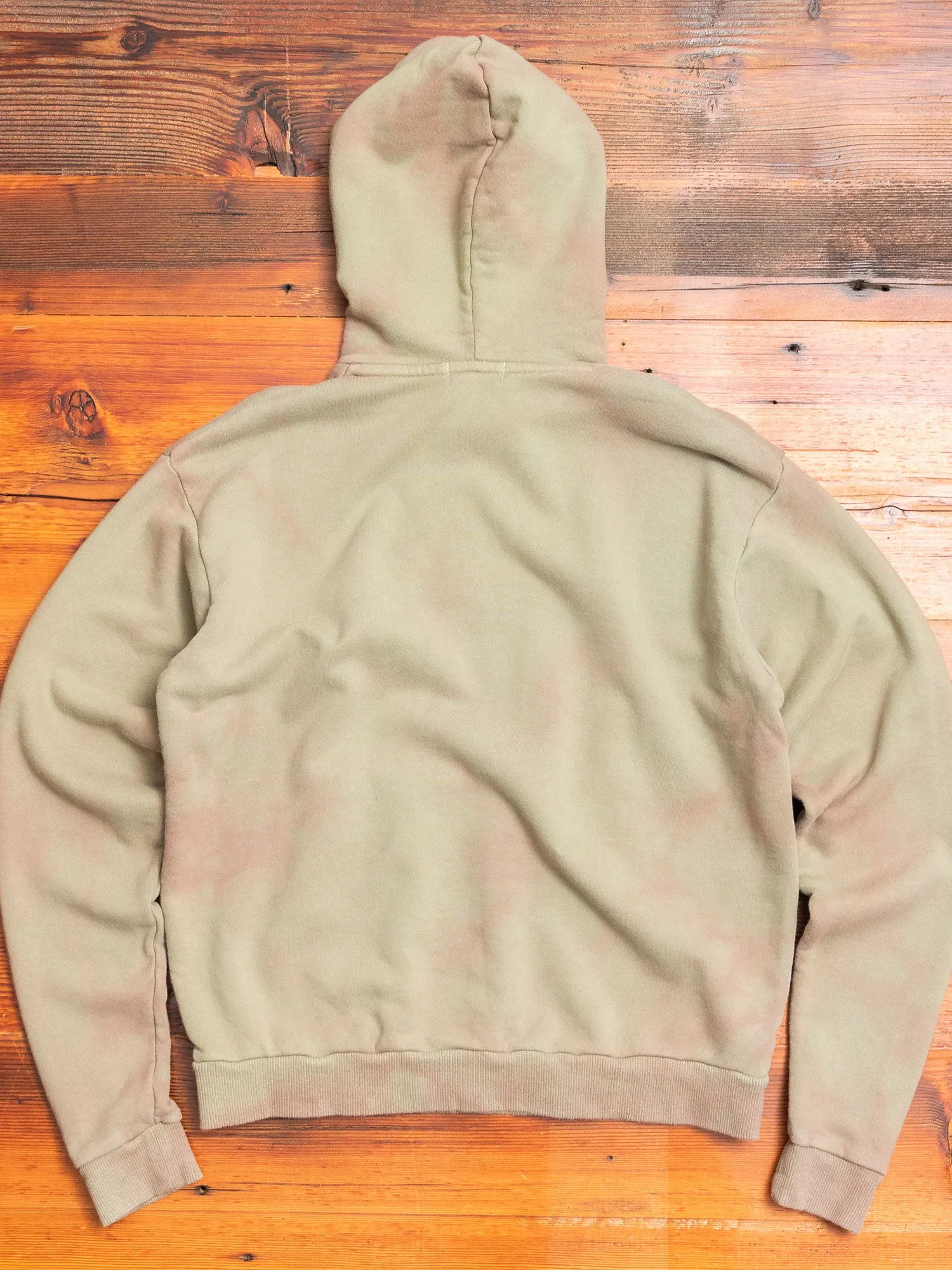 Sequoia Hoodie in Rust Camo Tie Dye