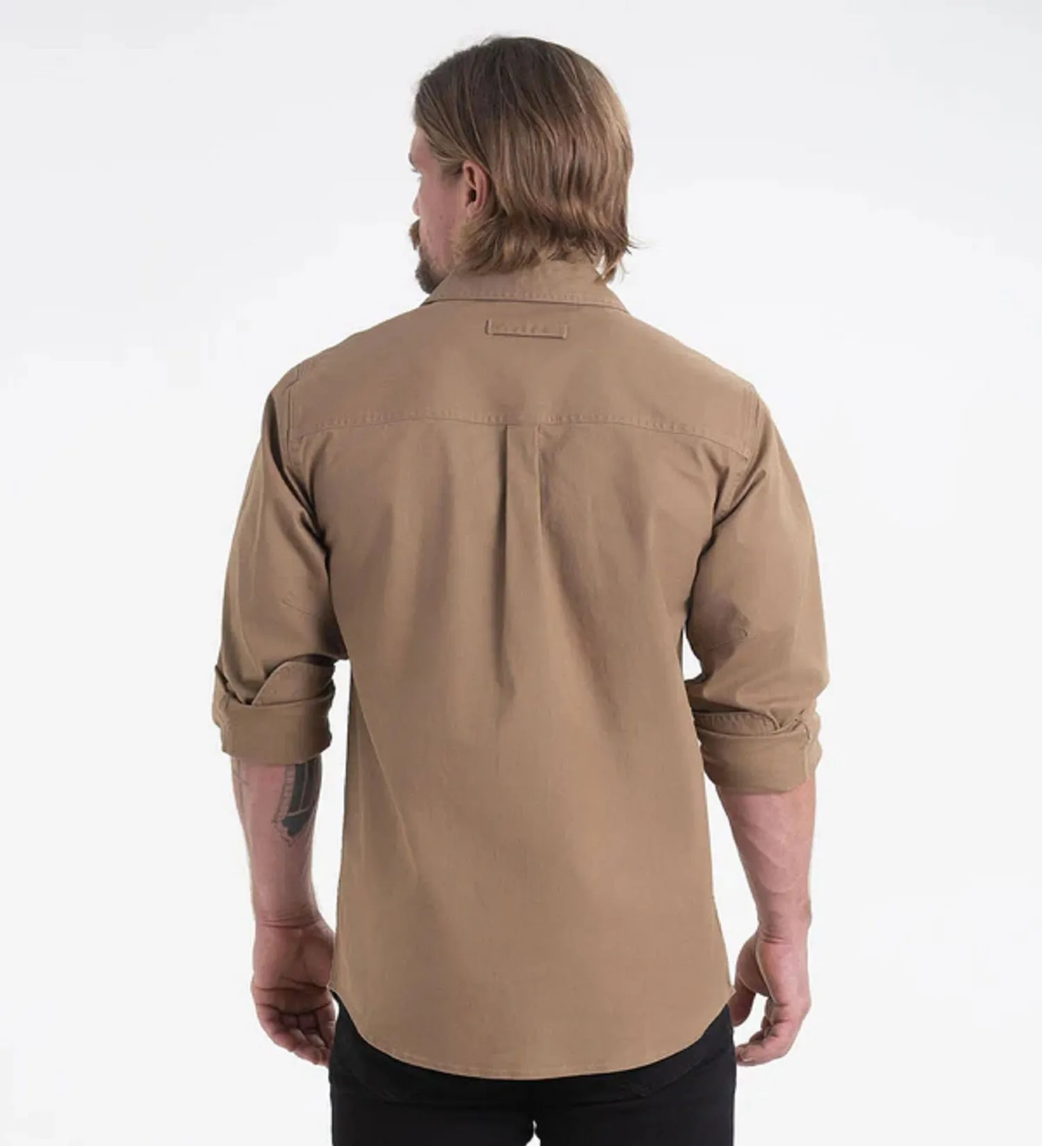 Thorogood Men's Heavyweight Utility Stretch Button-Down Work Shirt