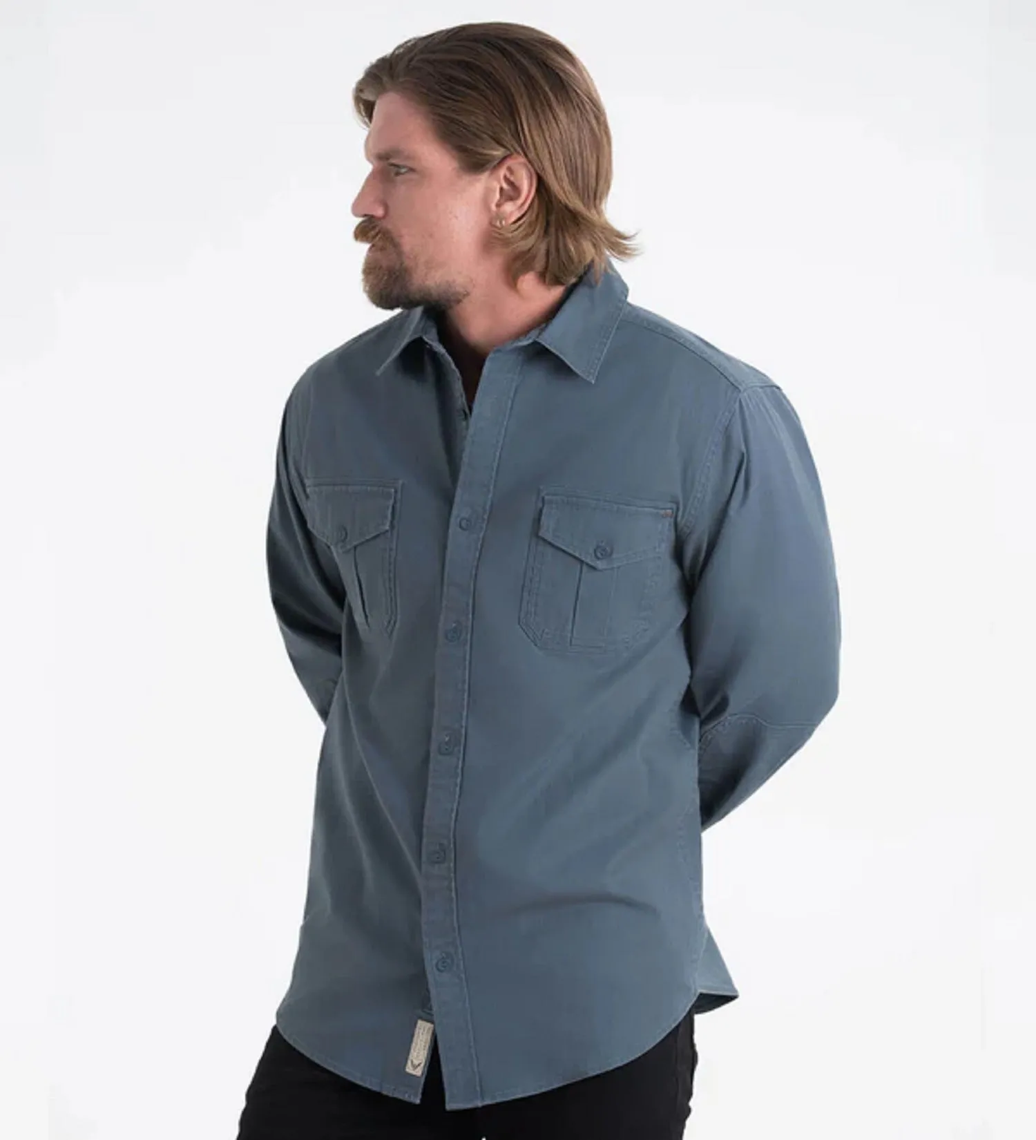 Thorogood Men's Heavyweight Utility Stretch Button-Down Work Shirt