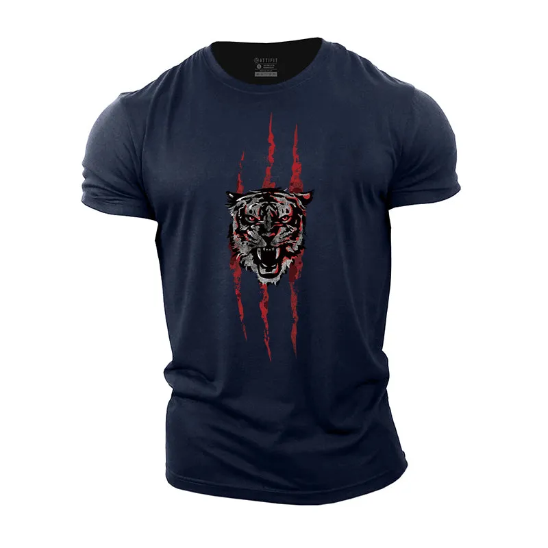 Tiger Paw Cotton T-Shirt