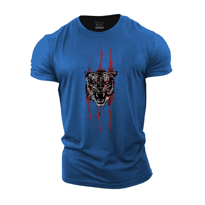 Tiger Paw Cotton T-Shirt