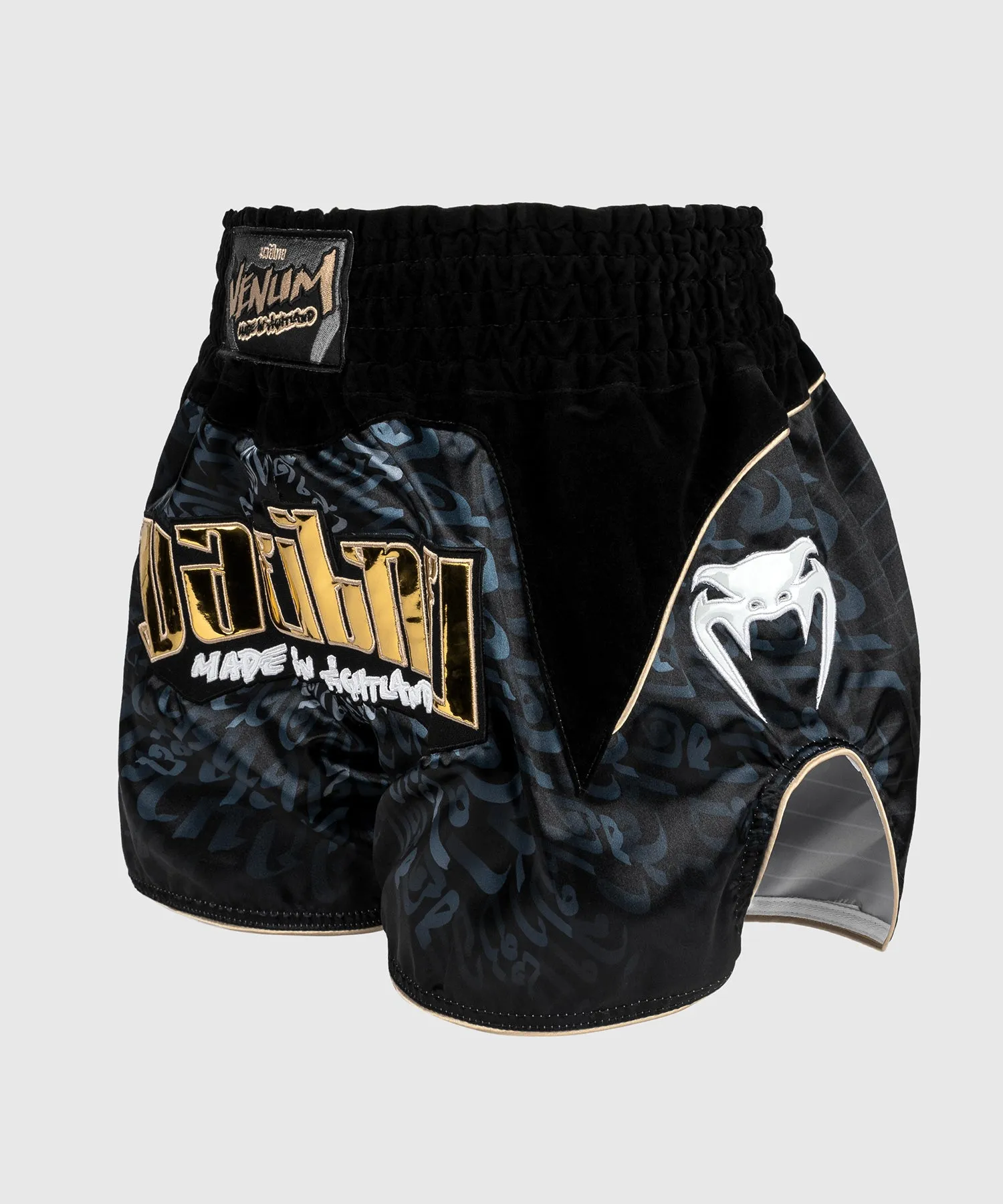 Venum Attack Muay Thaï Short - Black/Grey